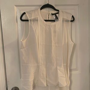 Silk evening blouse